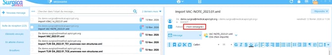 MSS - Rattachement de document à un patient16