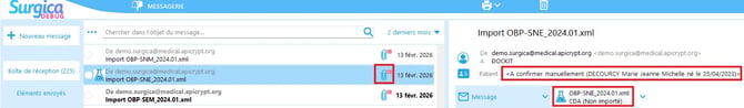 MSS - Rattachement de document à un patient2