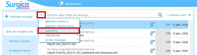MSS - Sélection et tri des messages3